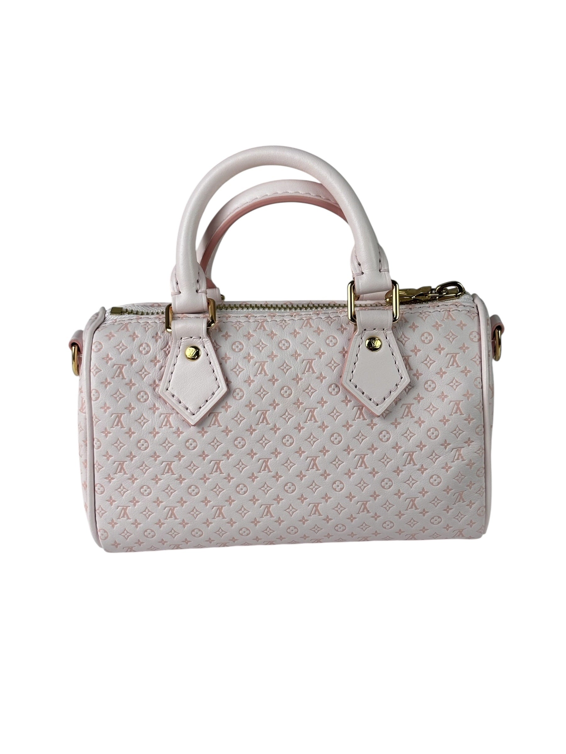 Louis Vuitton Light Bliss Monogram Nano Speedy