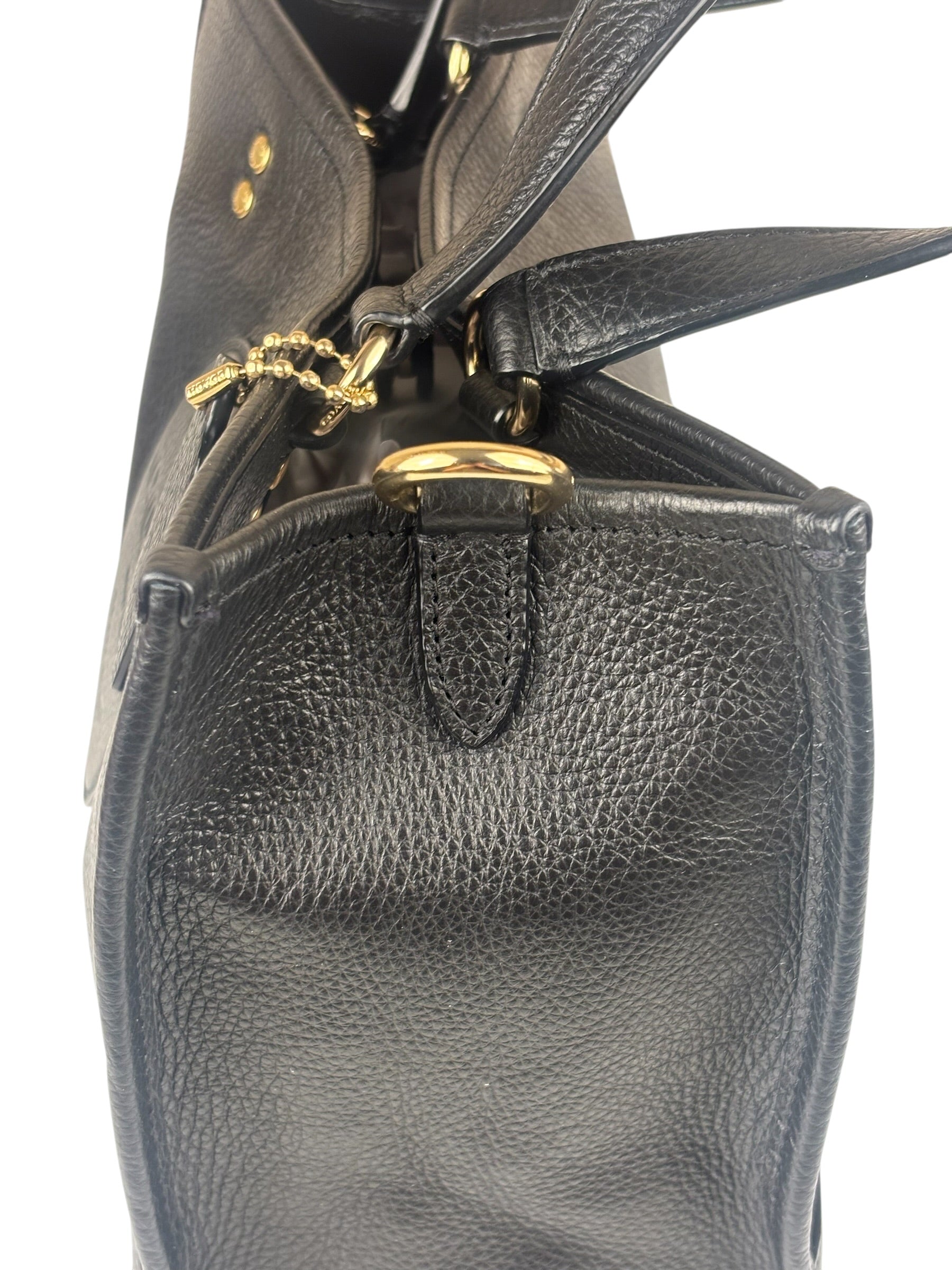 Coach Black Dempsey Carryall 2-Way Bag
