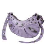 Balenciaga Lilac Calfskin Le Cagole XS Shoulder Bag