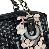Fendi Patent Leather Romanesque B Buckle Bag