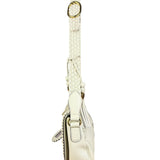 Gucci Limited Edition White Leather Marrakech Satchel Shoulder Bag