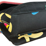 Chanel Multicolor Canvas Bird Print 2.55 Flap 2001