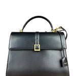 Saint Laurent Le Fermoir Top Handle 2Way Black