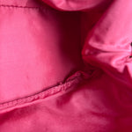 Prada Red Nylon Cosmetic Clutch