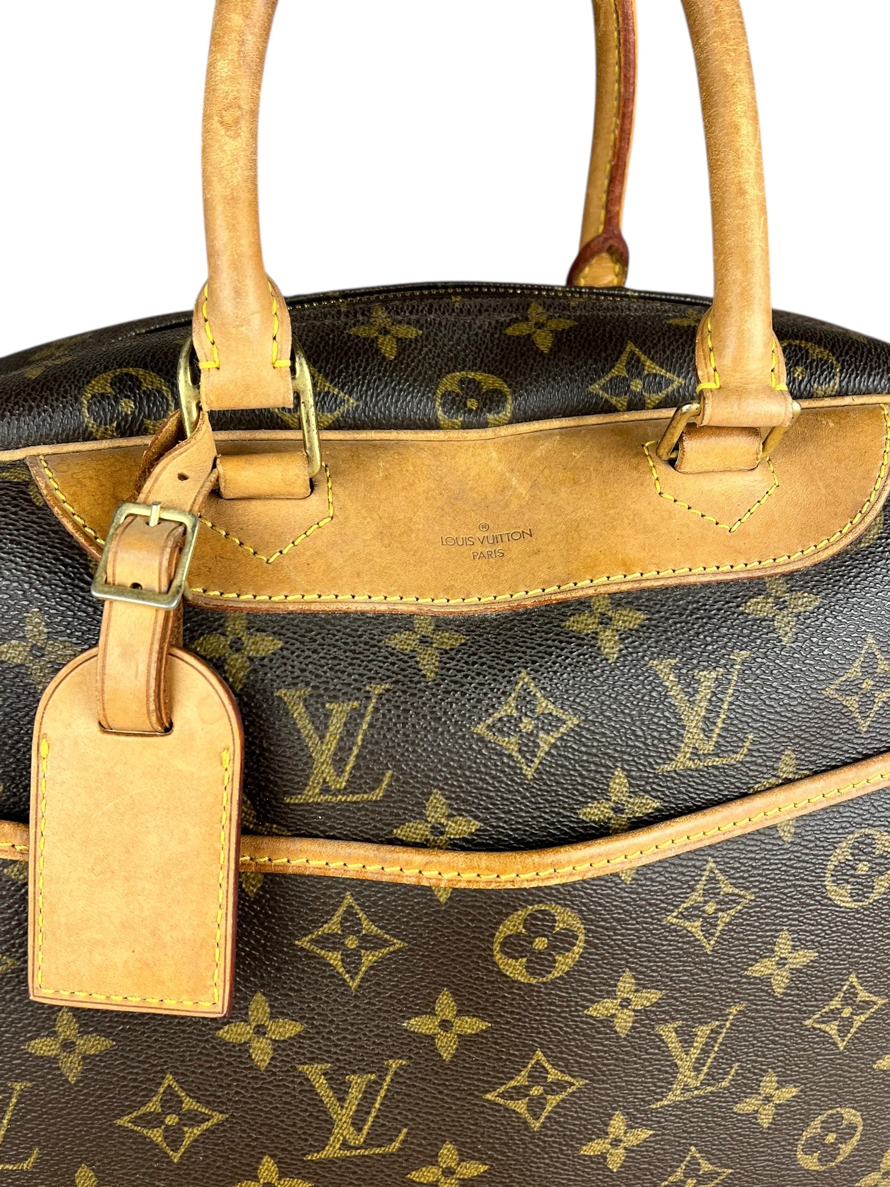 Louis Vuitton Vintage Monogram Deauville Handbag