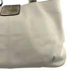 Coach Cream Pebbled leather Carryall Soho Shoulder Bag