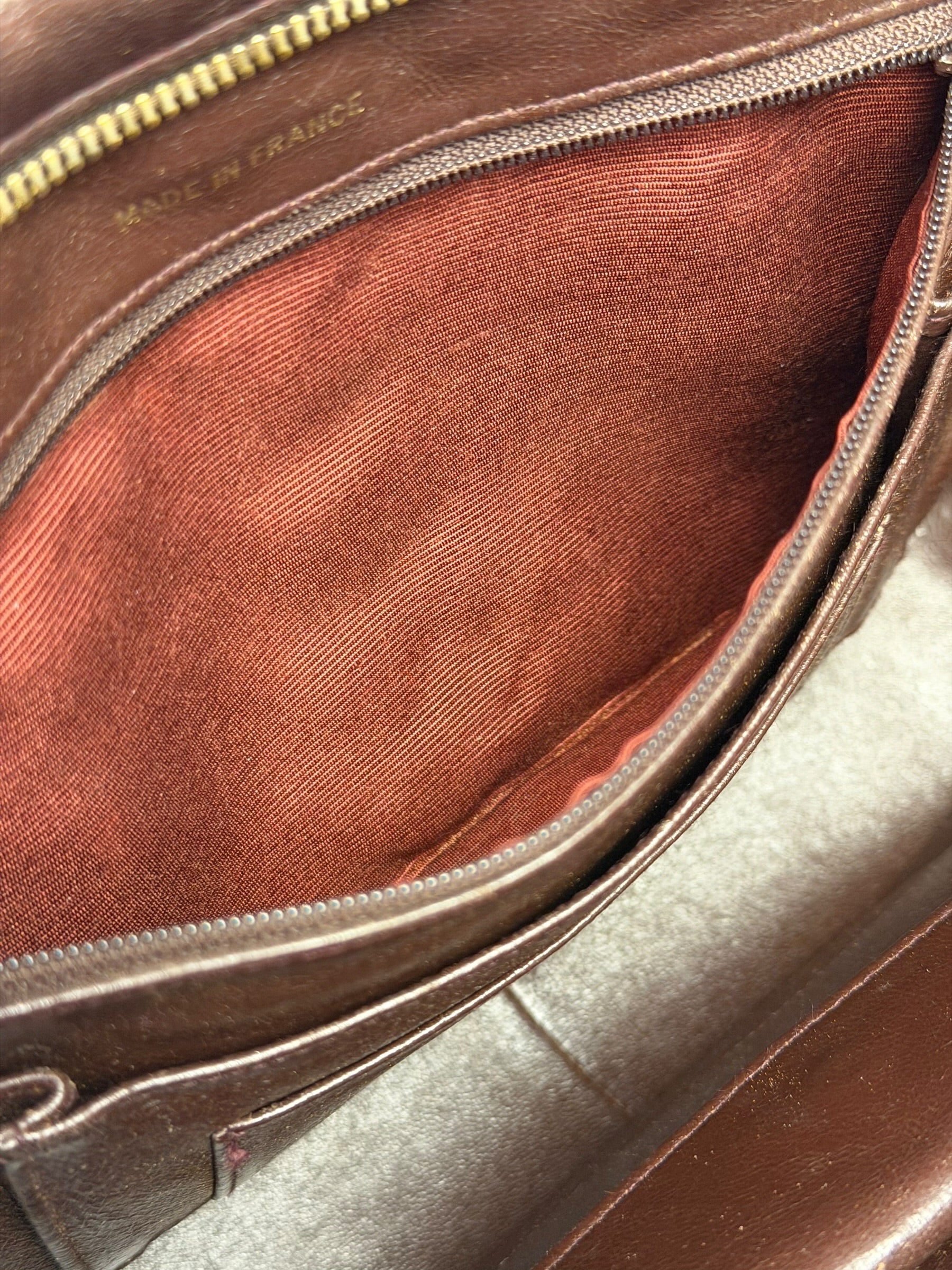 Chanel Burgundy Leather V Stitch Shoulder Bag 1990's