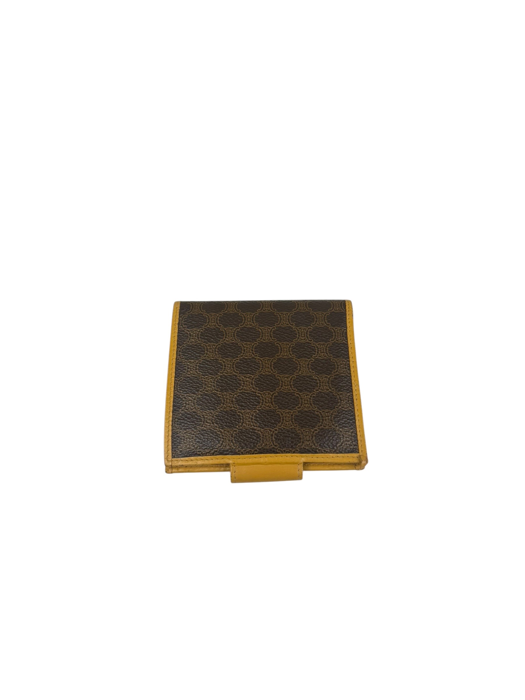 Celine Vintage Macadam Compact Bifold Wallet