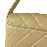 Chanel M Beige Lambskin Envelope Flap 1997