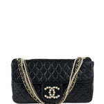 Chanel Black Quilted Lambskin Westminster Flap Bag 2012