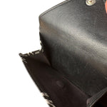 Balenciaga Black Papier Graffiti Trifold Wallet