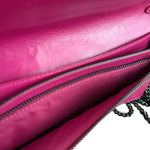 Coach Pink Hayden Foldover Crossbody Chain Bag