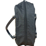 Prada Vintage Black Nylon/Patent Shoulder Bag