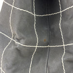 Chanel Vintage Large Square Quilt Tote Faded Black 2003