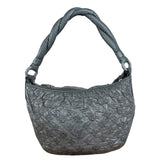 Louis Vuitton Limited Edition Grey Leather Monogram Olympe Nimbus Hobo Bag