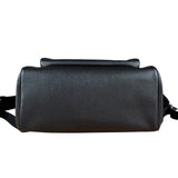 Coach Black Crossgrain Leather Wade Backpack