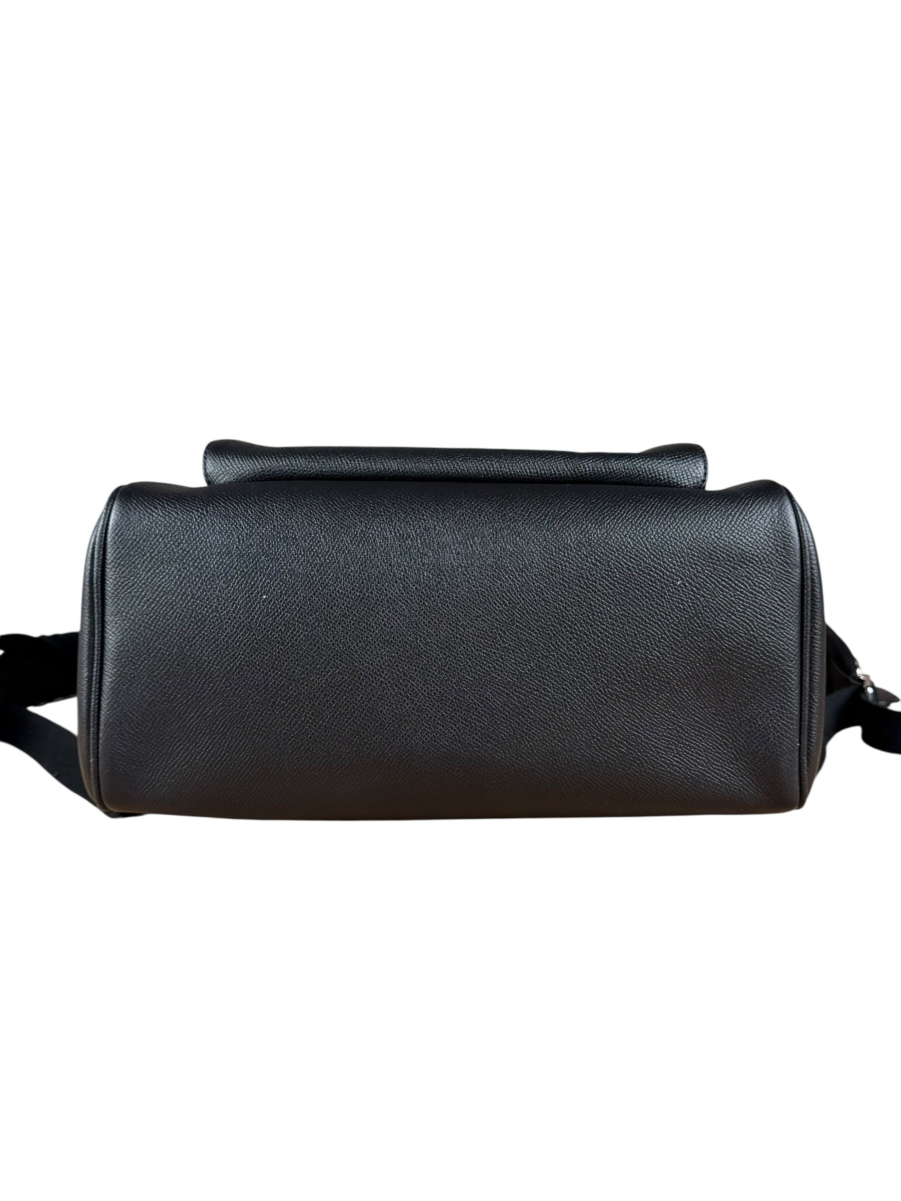 Coach Black Crossgrain Leather Wade Backpack