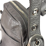 Balenciaga Gray Le Cagole Crossbody Bag