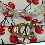 Coach Soft Tabby Shoulder Bag With Cherry Print