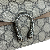 Gucci Dionysus GG Supreme Super Mini Bag Beige/Taupe