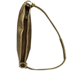 Salvatore Ferragamo Metallic Gold Gancini Shoulder Bag