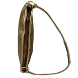 Salvatore Ferragamo Metallic Gold Gancini Shoulder Bag