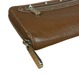 Louis Vuitton Brown Leather Suhali Zippy Wallet
