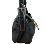 Fendi Mini Baguette Neoprene Black