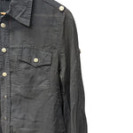 Jean Paul Gaultier Black Long-Sleeve Casual Shirt
