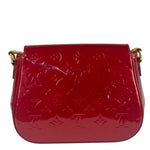 Louis Vuitton Monogram Red Vernis Bellflower Crossbody