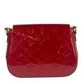 Louis Vuitton Monogram Red Vernis Bellflower Crossbody