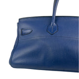 Hermes Blue Clemence Leather JPG Birkin 42 Palladium 2006