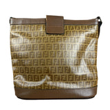 Fendi Vintage Zucca FF Bucket Shoulder Bag