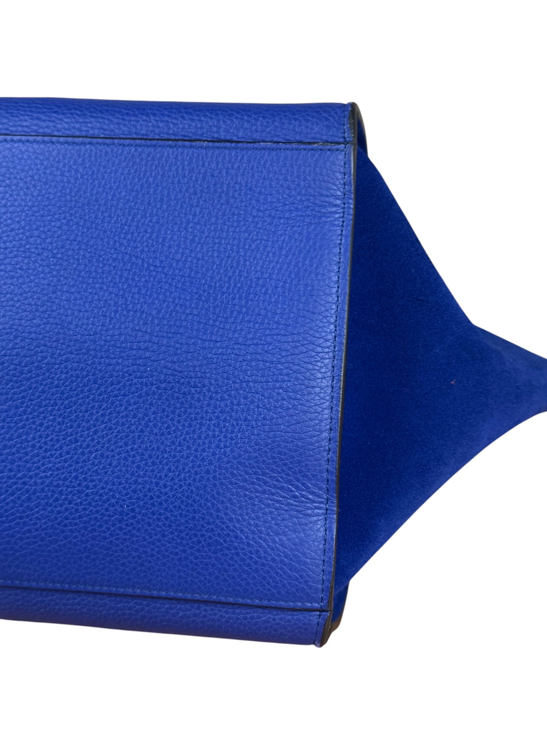 Celine Blue Trapeze Two-Way Bag