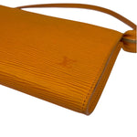 Louis Vuitton Orange Epi Leather Pochette