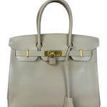 Hermes Birkin 30 Argile Box Brushed Gold 2003
