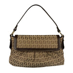 Fendi Zucca Chef Flap Shoulder Bag