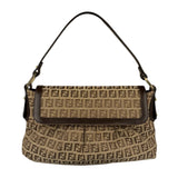 Fendi Zucca Chef Flap Shoulder Bag