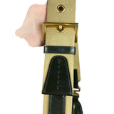 Prada Shoulder Bag Green Canvas Strap