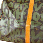 Louis Vuitton Stephen Sprouse Limited Edition Graffiti Keepall 50 Green