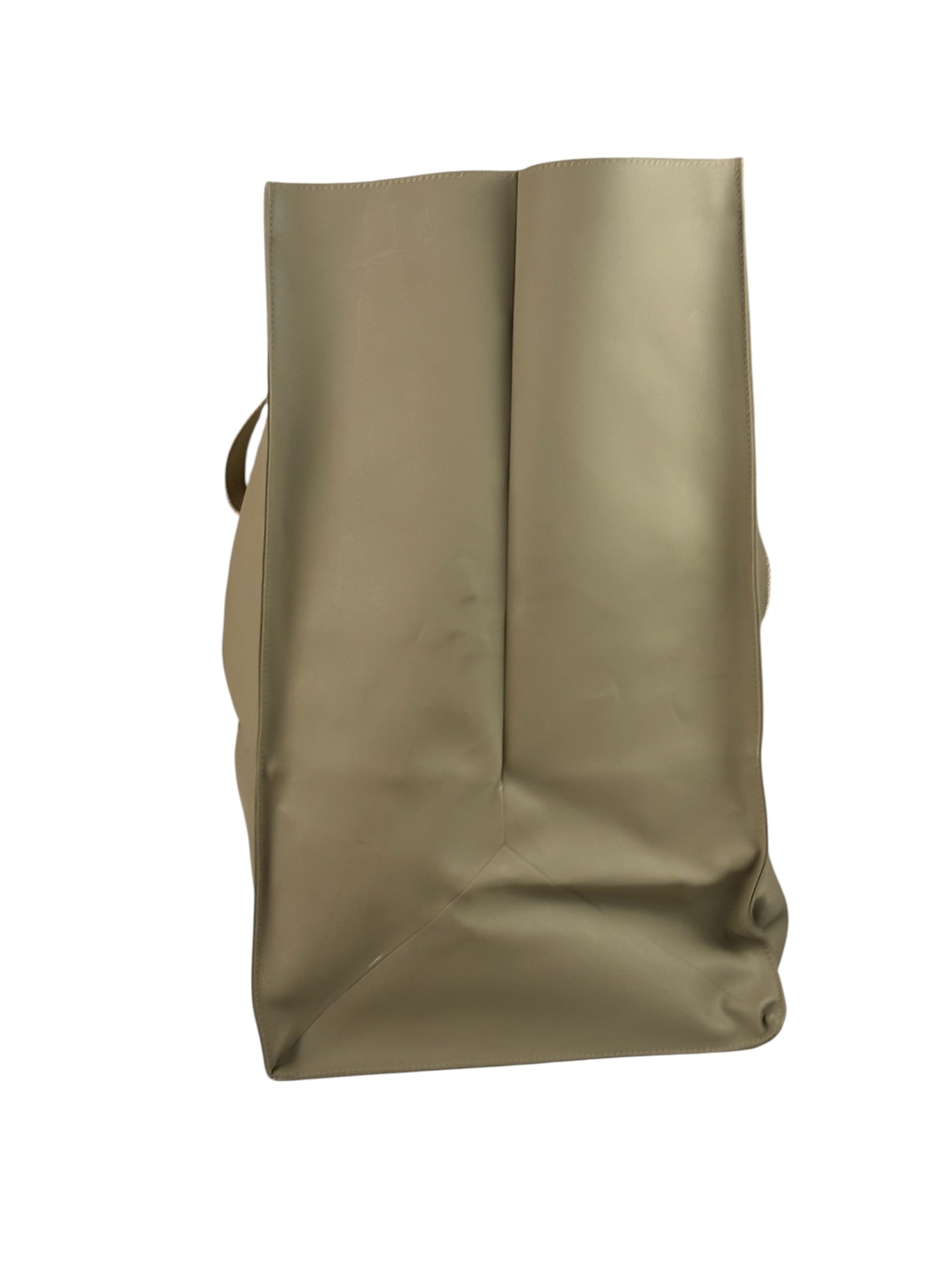 Louis Vuitton Muted Khaki Vinyl Cup Beach/Shopping Bag