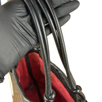 Chanel Black Leather Cambon Ligne Tote 2003