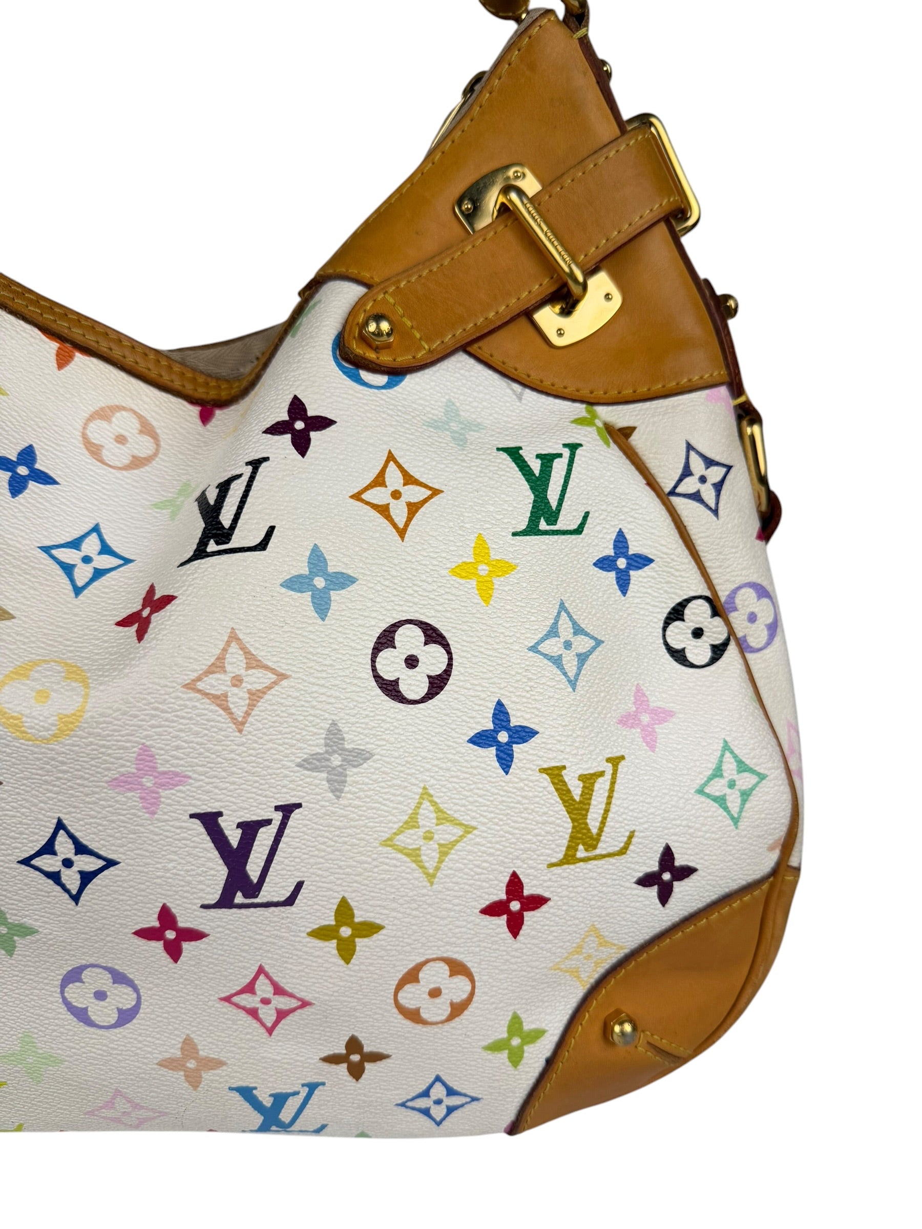 Louis Vuitton Murakami Monogram Greta Hobo Bag