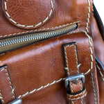 Chloé Vintage Edith Leather Tan Shoulder Bag