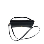 Coach Black Leather Wallet Crossbody Bag