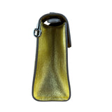 Christian Dior Diorever Gold Leather Clutch Bag