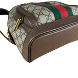 Gucci GG Ophidia Backpack Coated Canvas Small