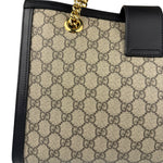 Gucci GG Supreme Padlock Medium Tote