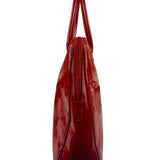 Miu Miu Glossy Candy Red Patent Leather Tote Bag
