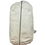Fendi Off-White Grained Leather Spy Shoulder Bag